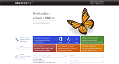 Desktop Screenshot of abecedapc.cz