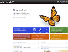 Tablet Screenshot of abecedapc.cz